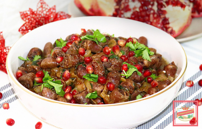 Вкусные куриные сердечки фото